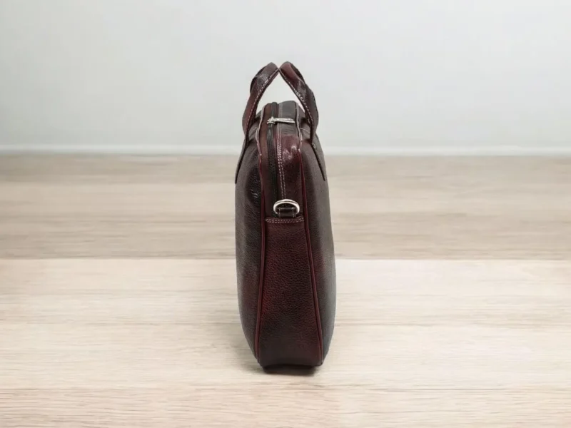 Brown Leather Laptop Bag, Men's Leather Briefcase, Genuine Leather Laptop Case, 14 inch Leather Laptop Bag, Gift For Mens, Leather Handbag